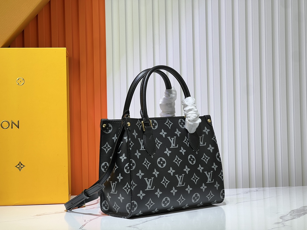 2色 25cm PM ルイヴィトン オンザゴー Louis Vuitton Onthego M12465 M12775 M45659 M45607 MM45595 M46531 M45495 Mono